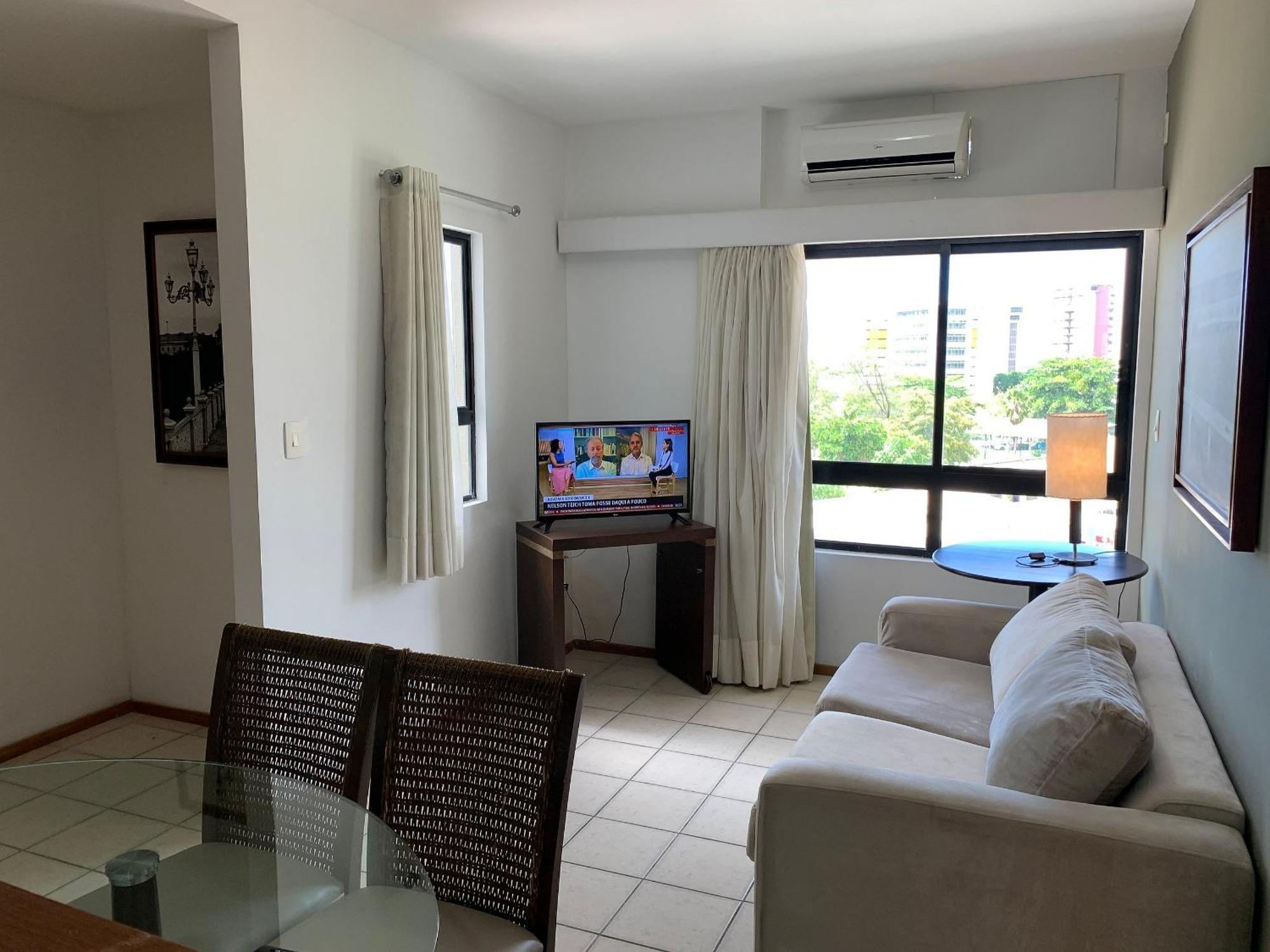 Flat No Condominio Metropolis - Ilha Do Leite レシフェ エクステリア 写真