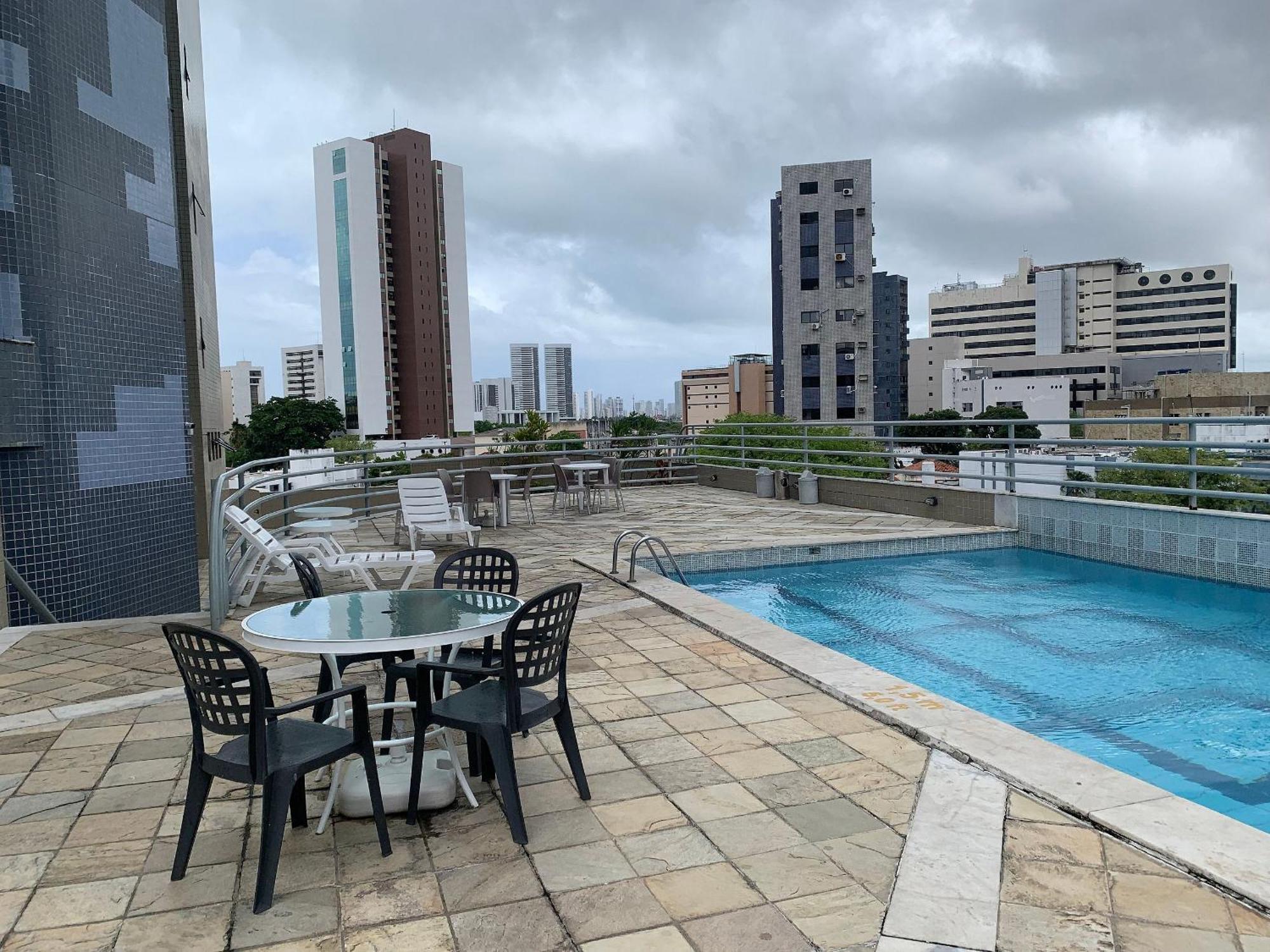 Flat No Condominio Metropolis - Ilha Do Leite レシフェ エクステリア 写真